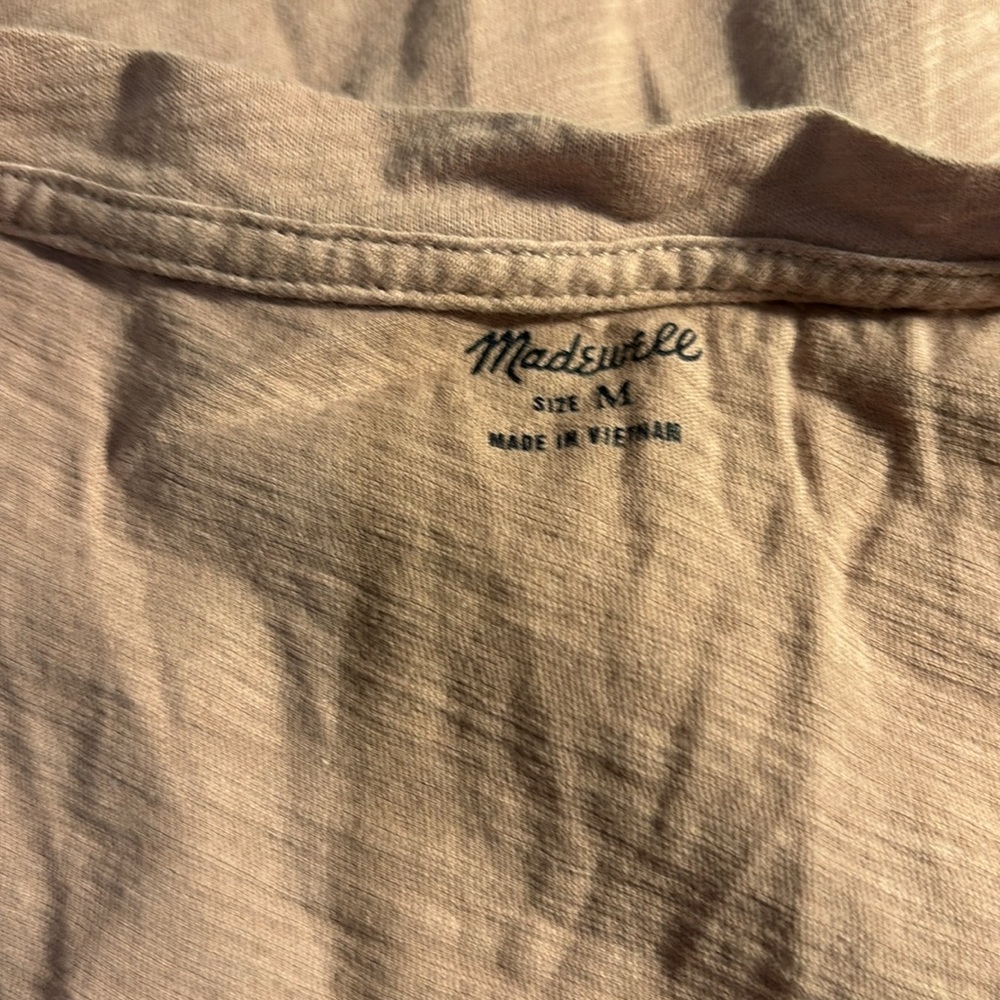 Madewell Tank Tops in Rust, Mauve, and Striped Red - Picture 11 of 14